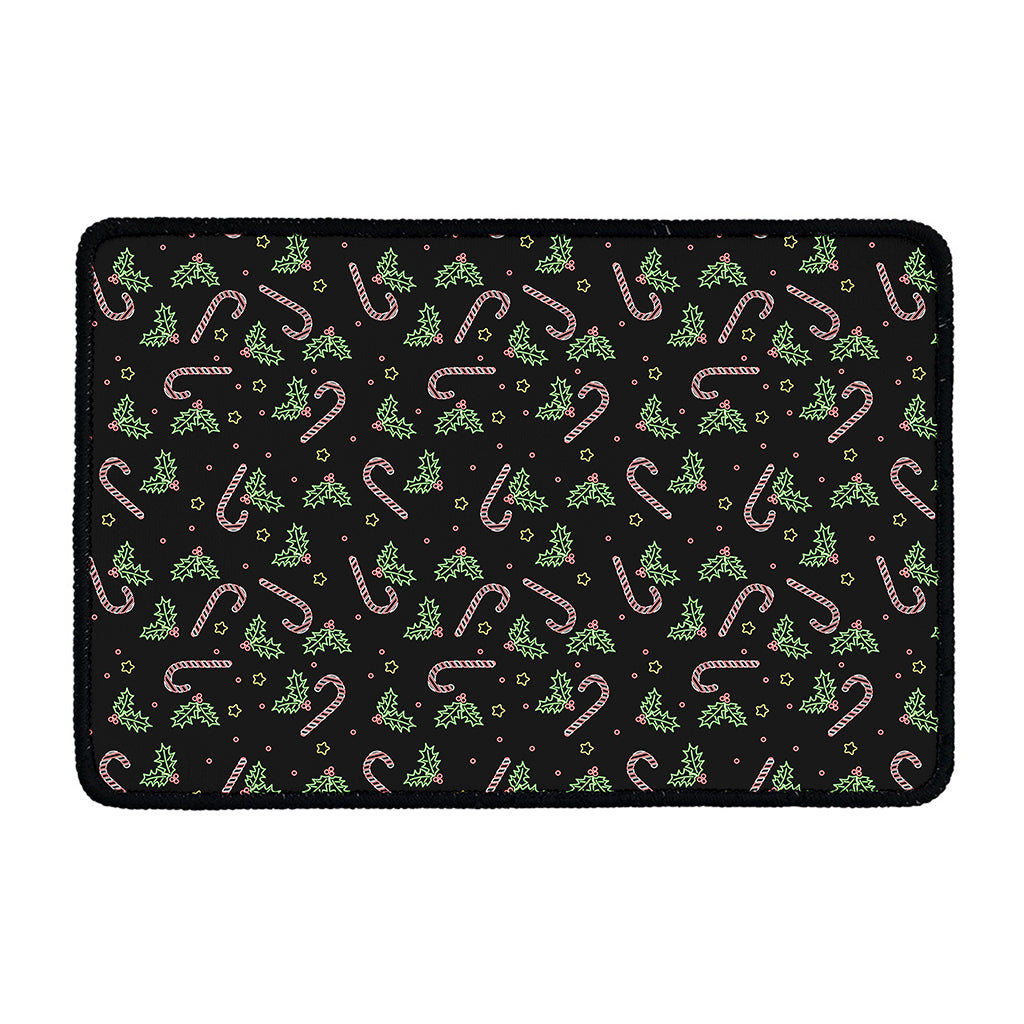 Lights Christmas Pattern Print Kitchen Mat