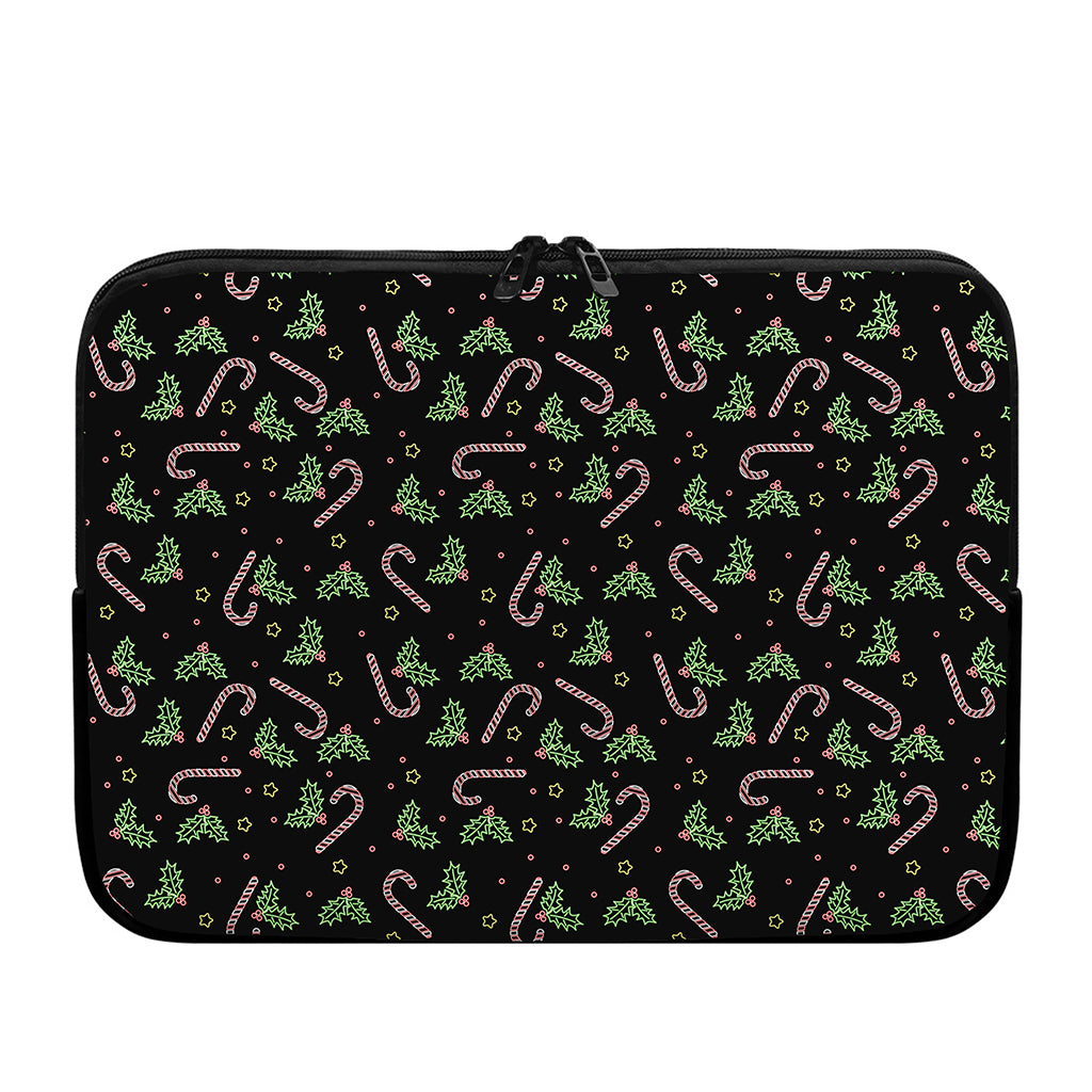 Lights Christmas Pattern Print Laptop Sleeve