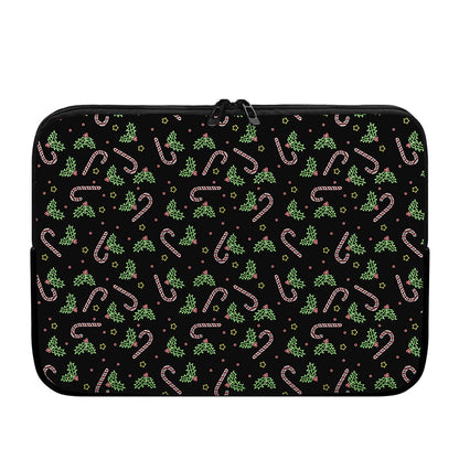 Lights Christmas Pattern Print Laptop Sleeve