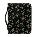 Lights Christmas Pattern Print Leather Bible Cover