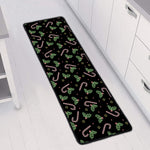 Lights Christmas Pattern Print Long Kitchen Mat