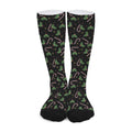 Lights Christmas Pattern Print Long Socks