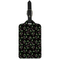 Lights Christmas Pattern Print Luggage Tag