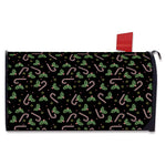 Lights Christmas Pattern Print Mailbox Cover