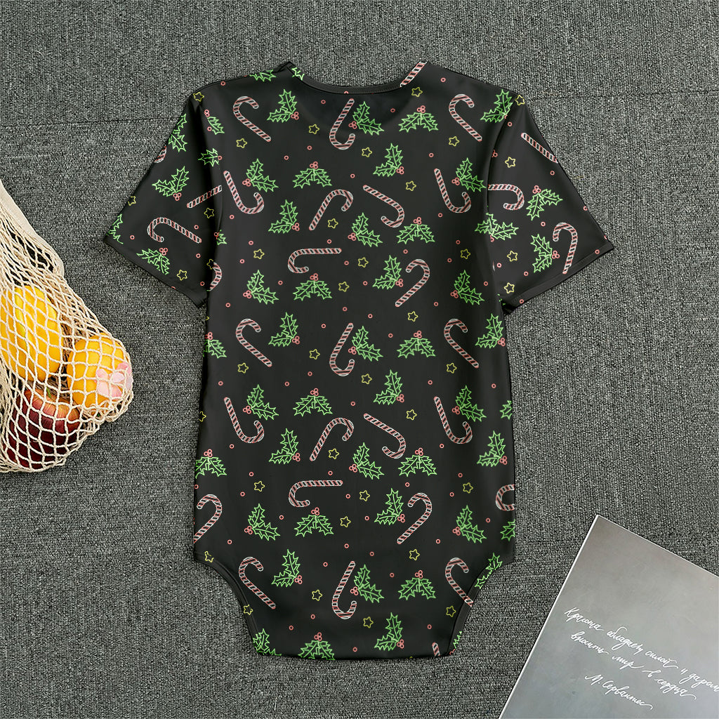 Lights Christmas Pattern Print Men's Bodysuit