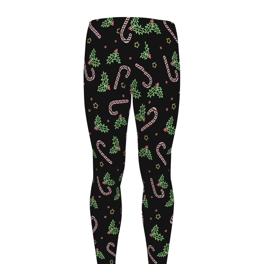 Lights Christmas Pattern Print Men's leggings