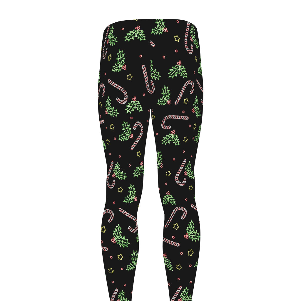 Lights Christmas Pattern Print Men's leggings