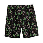 Lights Christmas Pattern Print Men's Sports Shorts