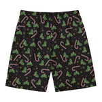 Lights Christmas Pattern Print Men's Swim Trunks