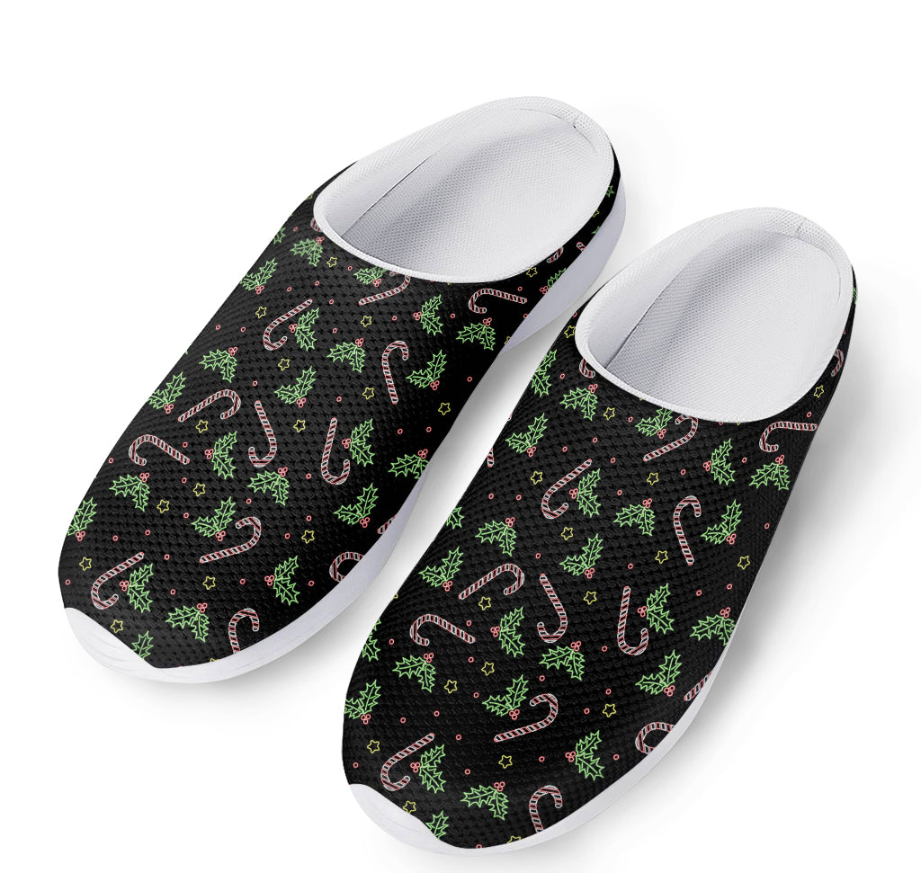 Lights Christmas Pattern Print Mesh Casual Shoes