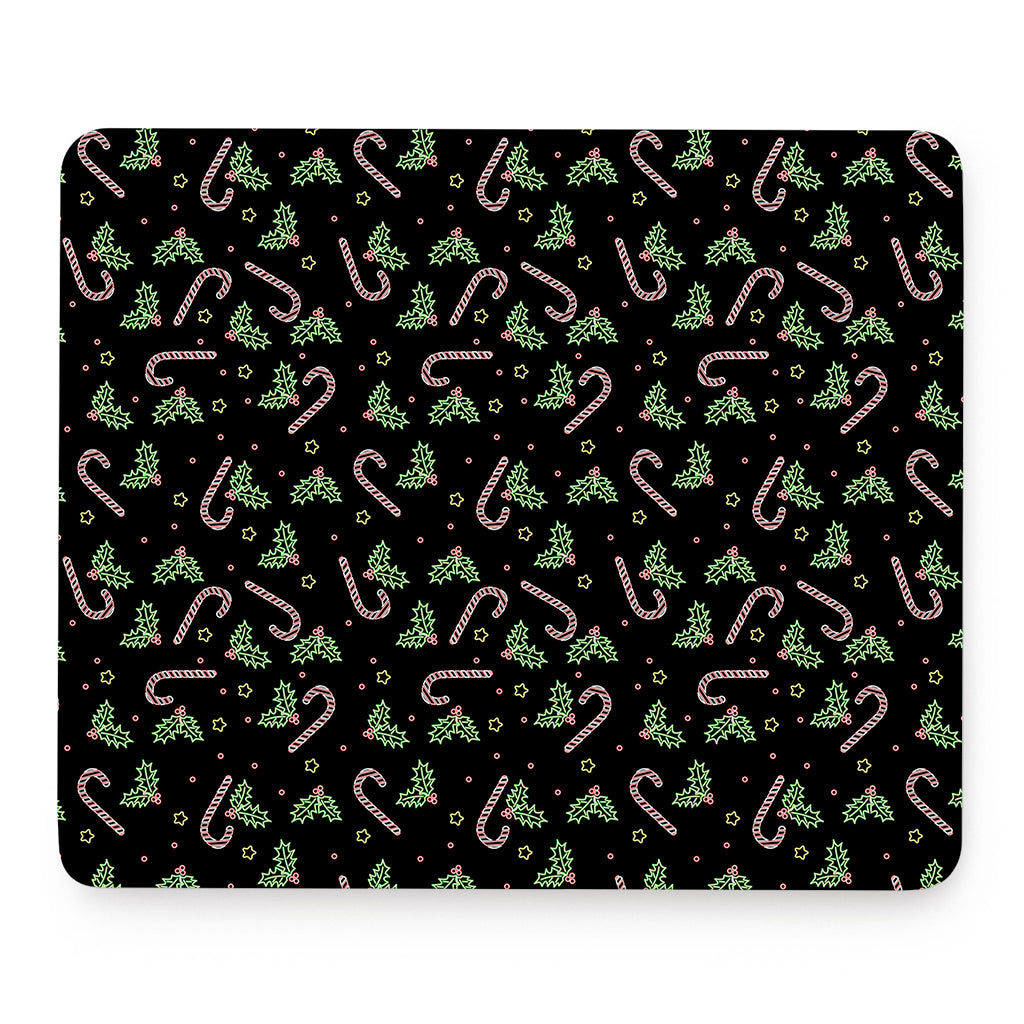 Lights Christmas Pattern Print Mouse Pad