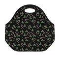 Lights Christmas Pattern Print Neoprene Lunch Bag