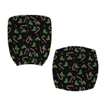 Lights Christmas Pattern Print Office Chair Cover
