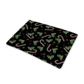 Lights Christmas Pattern Print Pet Cooling Mat Cover