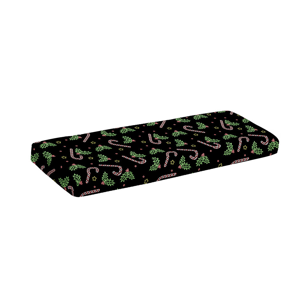 Lights Christmas Pattern Print Piano Keyboard Cover