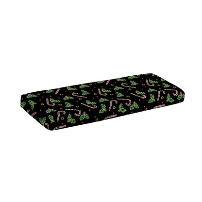 Lights Christmas Pattern Print Piano Keyboard Cover