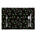 Lights Christmas Pattern Print Placemat