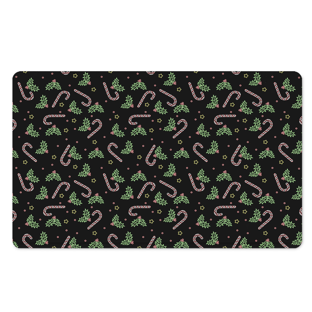 Lights Christmas Pattern Print Polyester Doormat