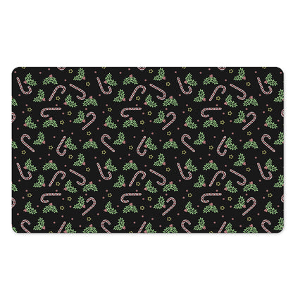 Lights Christmas Pattern Print Polyester Doormat