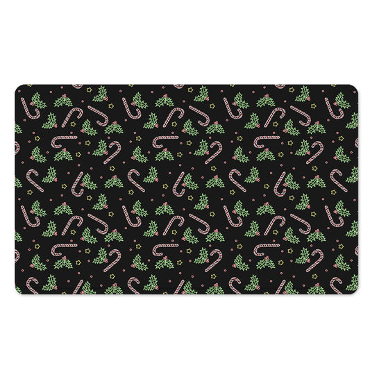 Lights Christmas Pattern Print Polyester Doormat