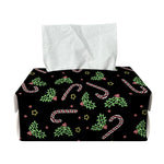 Lights Christmas Pattern Print Rectangle Tissue Box Cover