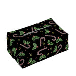 Lights Christmas Pattern Print Rectangle Tissue Box Cover