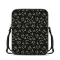 Lights Christmas Pattern Print Rectangular Crossbody Bag