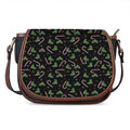Lights Christmas Pattern Print Saddle Bag
