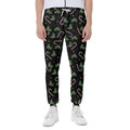 Lights Christmas Pattern Print Joggers