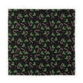 Lights Christmas Pattern Print Silk Bandana