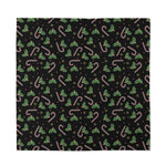 Lights Christmas Pattern Print Silk Bandana