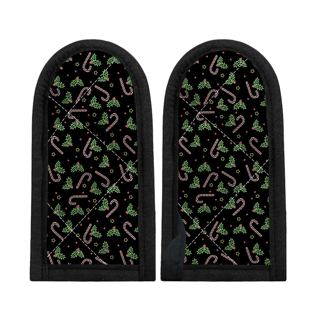 Lights Christmas Pattern Print Skillet Handle Cover