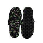 Lights Christmas Pattern Print Slippers