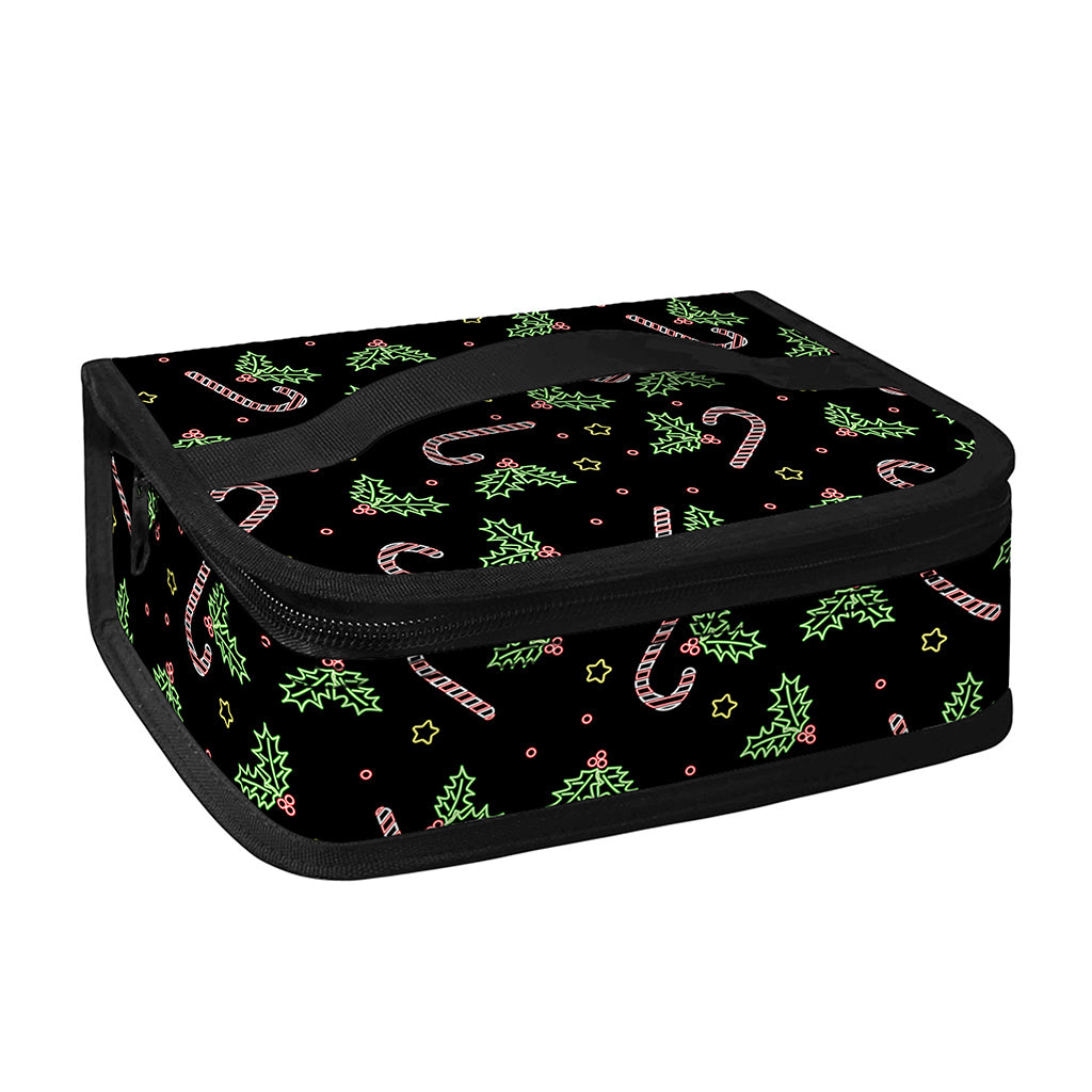 Lights Christmas Pattern Print Small Lunch Bag