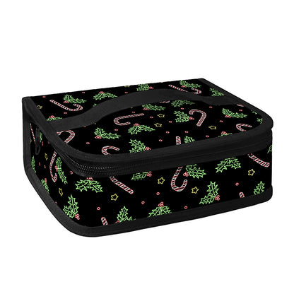 Lights Christmas Pattern Print Small Lunch Bag