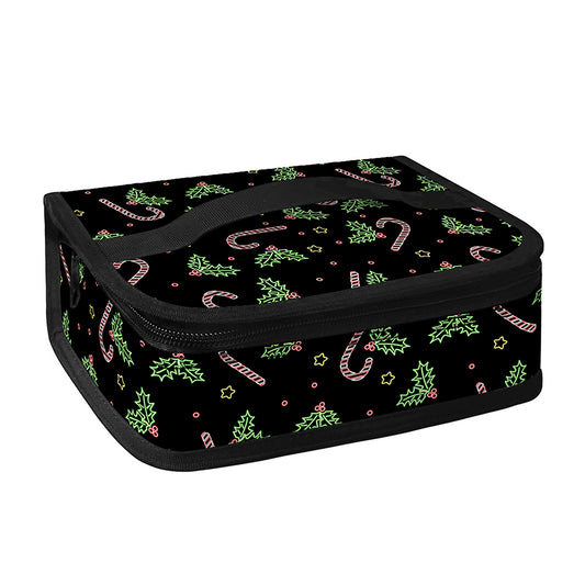 Lights Christmas Pattern Print Small Lunch Bag