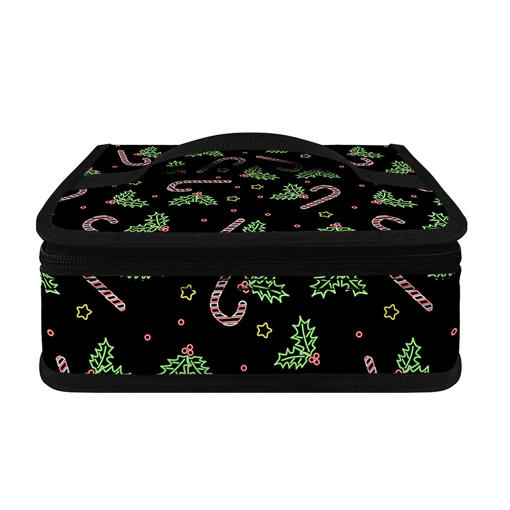 Lights Christmas Pattern Print Small Lunch Bag