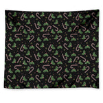 Lights Christmas Pattern Print Tapestry