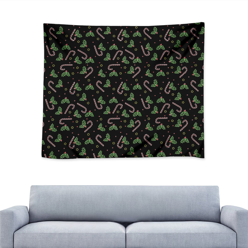 Lights Christmas Pattern Print Tapestry