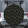 Lights Christmas Pattern Print Tire Cover