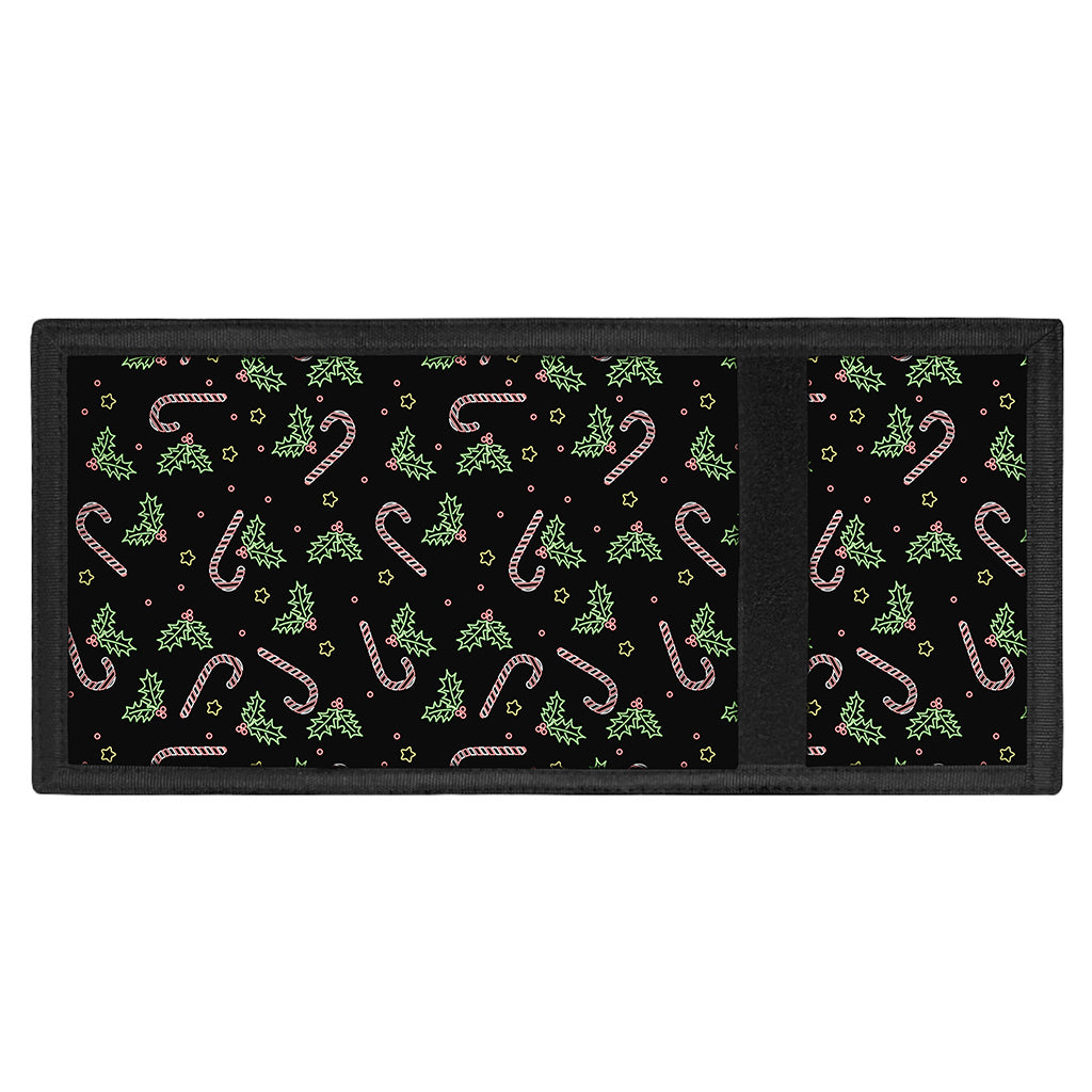 Lights Christmas Pattern Print Trifold Wallet