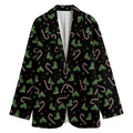 Lights Christmas Pattern Print Women's Blazer
