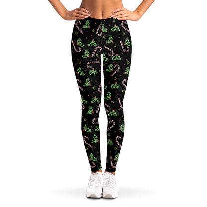 Lights Christmas Pattern Print Women's Leggings
