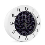 Lights Heart Pattern Print Alarm Clock