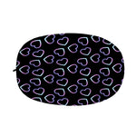 Lights Heart Pattern Print Car Side Mirror Covers