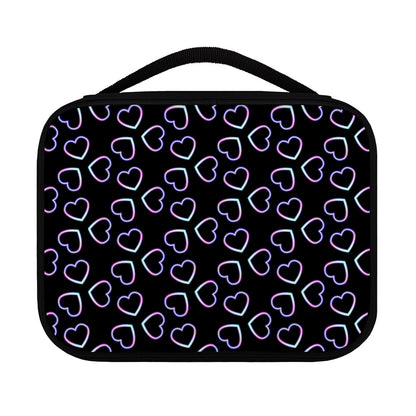 Lights Heart Pattern Print Classic Bible Case