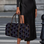 Lights Heart Pattern Print Duffle Bag