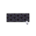 Lights Heart Pattern Print Extended Mouse Pad