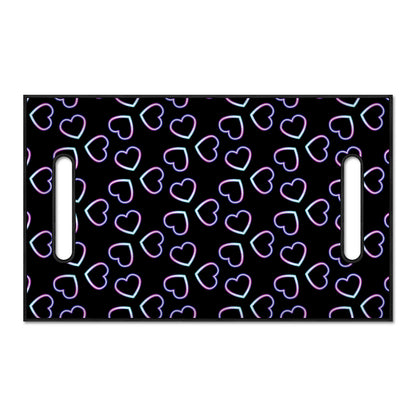 Lights Heart Pattern Print Golf Cart Seat Cover