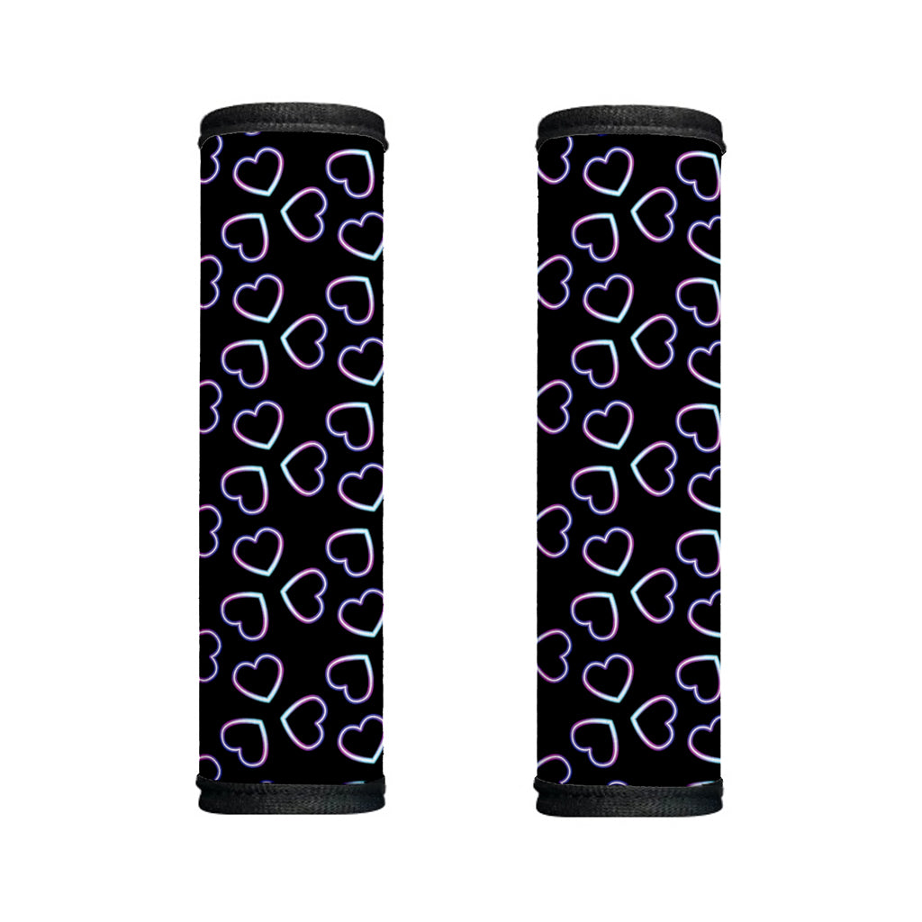 Lights Heart Pattern Print Handle Covers